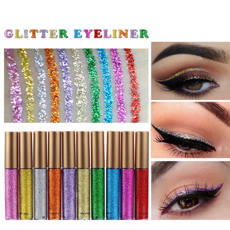 Sombra Glitter para Olhos a Prova D'água